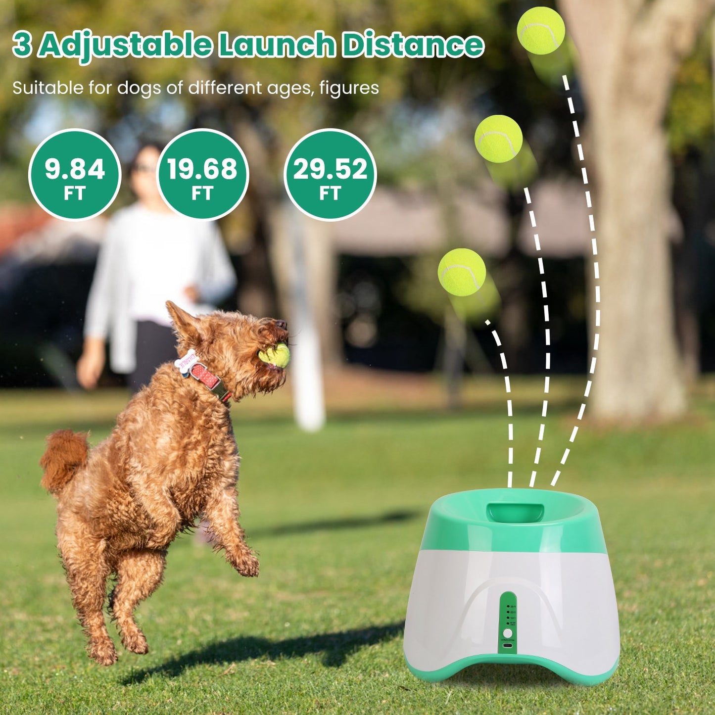 FetchBot Automatic Dog Ball Launcher — Endless Fetch, Even When You're Busy